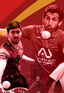 Padel event artwork