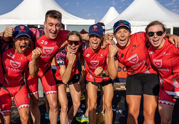 Triathlon team