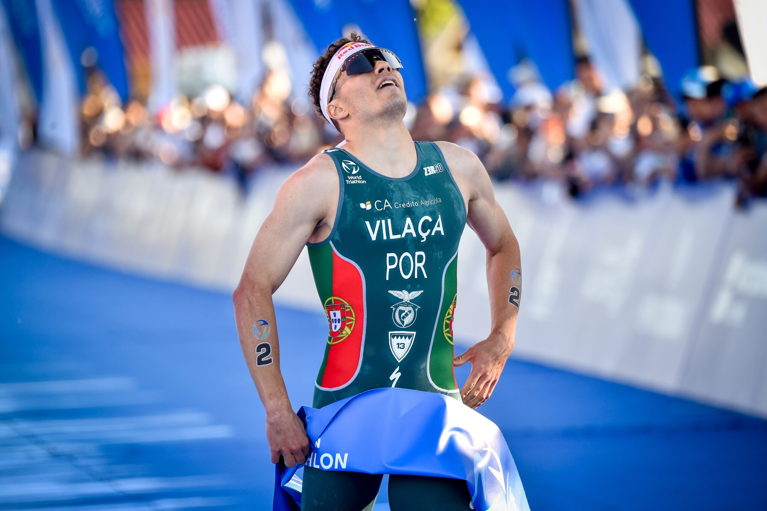 Vasco Vilaça claims his first gold medal in the World Triathlon Championship Series in Samarkand