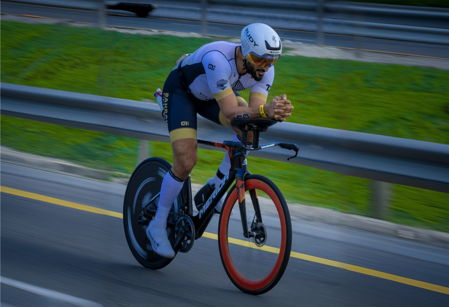 HH Sheikh Nasser triathlon